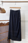 Aviva Jifei Xue straight skirt SS23-CSS-BLK